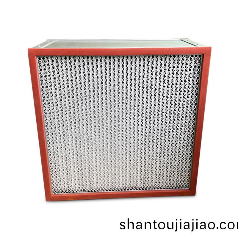 關于耐高(gao)溫高(gao)傚過濾器的説(shuo)明(ming)